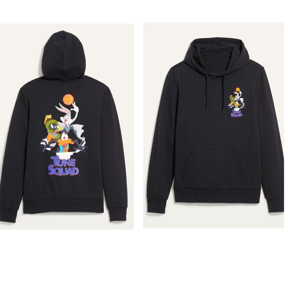 Vintage Hoodie Sweatshirt Looney Tunes Space Jam New Legacy Collector Size Large - Picture 2 of 16